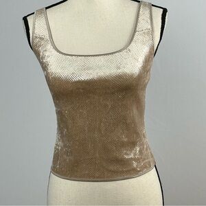 NORDSTROM Intimates faux snakeskin tank top - size small